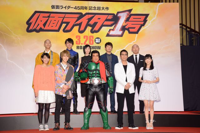 藤岡弘、伝説再び！　仮面ライダー“マスクオフ”でファンの前に初登場　画像ギャラリー（7枚目）