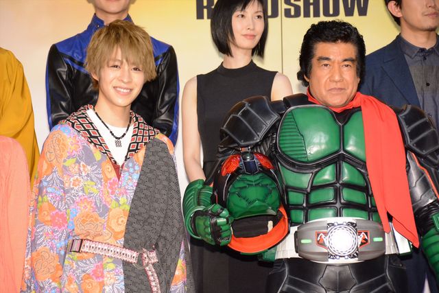 藤岡弘、伝説再び！　仮面ライダー“マスクオフ”でファンの前に初登場　画像ギャラリー（10枚目）