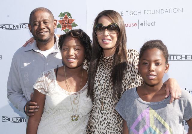 フォレスト・ウィテカ＆ケーシャ・ナッシュと娘たち：フォトギャラリー