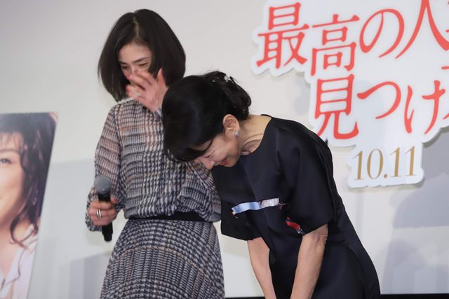 天海祐希、感極まり涙ぐむ…吉永小百合と試写会にサプライズ登場（12枚目）