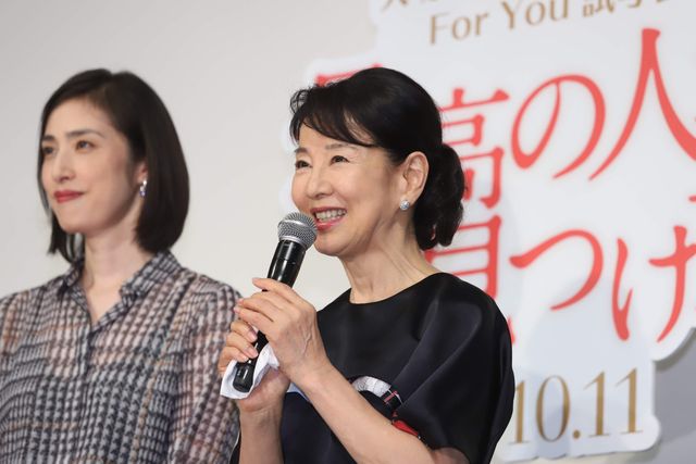 天海祐希、感極まり涙ぐむ…吉永小百合と試写会にサプライズ登場（13枚目）