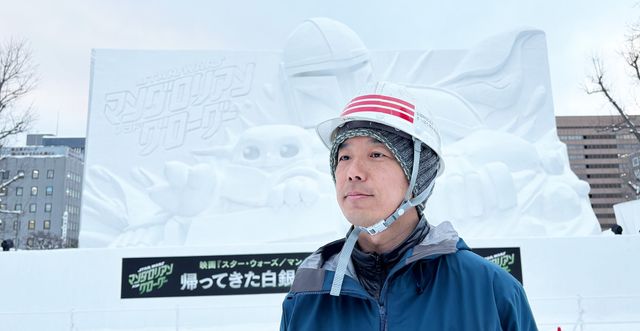 「帰ってきた白銀のスター・ウォーズ雪像」と大雪像制作隊・吉川智成隊長
