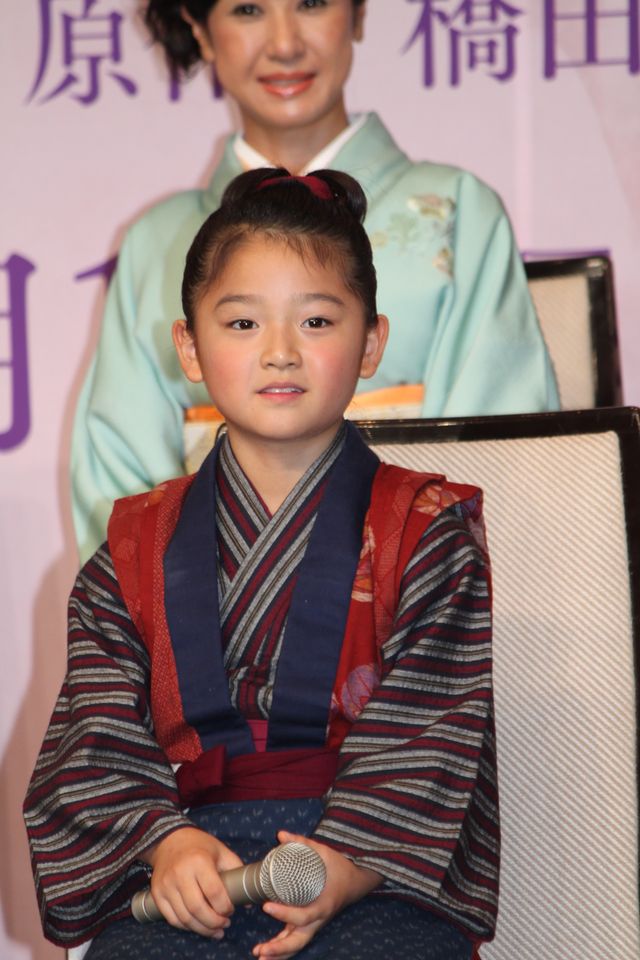 美しい着物姿の上戸彩…『おしん』完成披露会見フォトギャラリー：フォトギャラリー