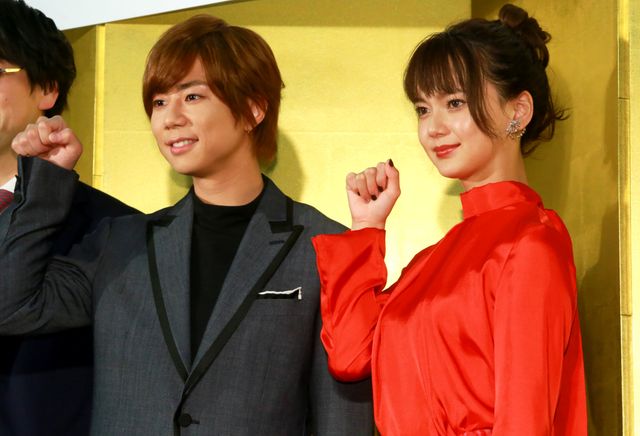キスマイ北山＆多部未華子が猫ポーズ！『トラさん～僕が猫になったワケ～』完成報告会見：フォトギャラリー