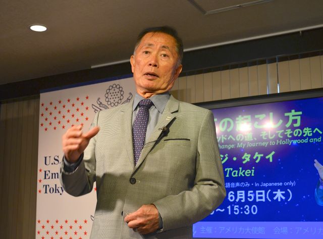 最も成功した日系人の一人！ジョージ・タケイ来日フォトギャラリー（4枚目）