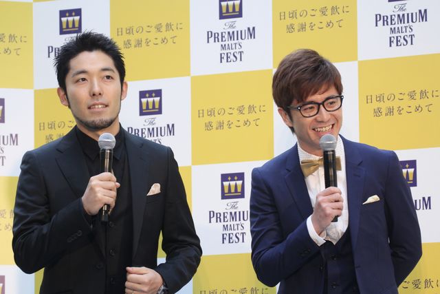 竹内結子、椿鬼奴、オリラジがカンパ～イ！「ザ・プレミアム・モルツ フェスト」オープニングセレモニー（2枚目）