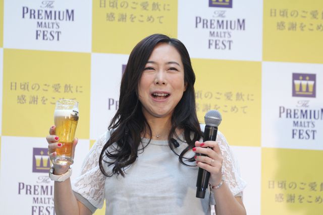 竹内結子、椿鬼奴、オリラジがカンパ～イ！「ザ・プレミアム・モルツ フェスト」オープニングセレモニー（5枚目）