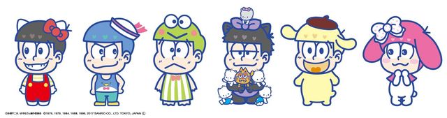おそ松さん×サンリオキャラクターズ　商品デザインを発表（2枚目）