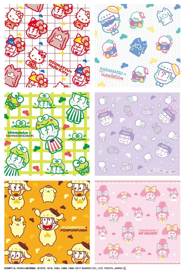 おそ松さん×サンリオキャラクターズ　商品デザインを発表（4枚目）