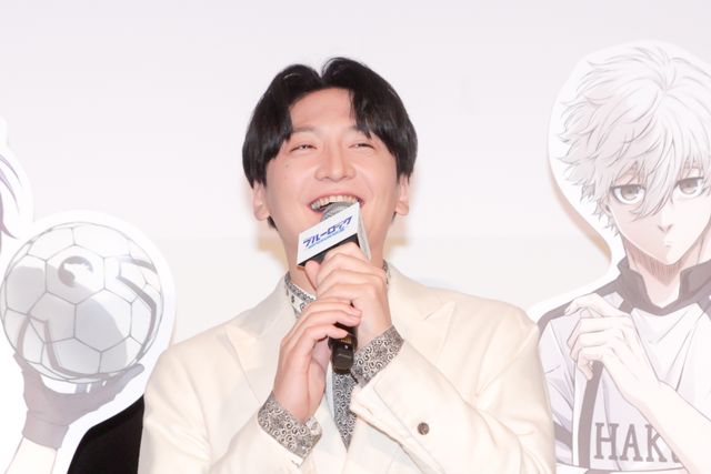 『劇場版ブルーロック』島崎信長×内田雄馬×浦和希、反響を振り返り！公開記念舞台挨拶の様子（4枚目）