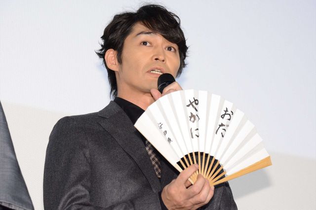 松山ケンイチ＆東出昌大、和服姿で登壇！フォトギャラリー（11枚目）