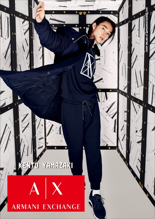 かっこよすぎ！山崎賢人「アルマーニ エクスチェンジ」広告ビジュアル＆メイキングフォト（11枚目）