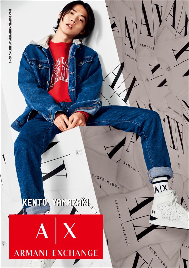 かっこよすぎ！山崎賢人「アルマーニ エクスチェンジ」広告ビジュアル＆メイキングフォト（12枚目）