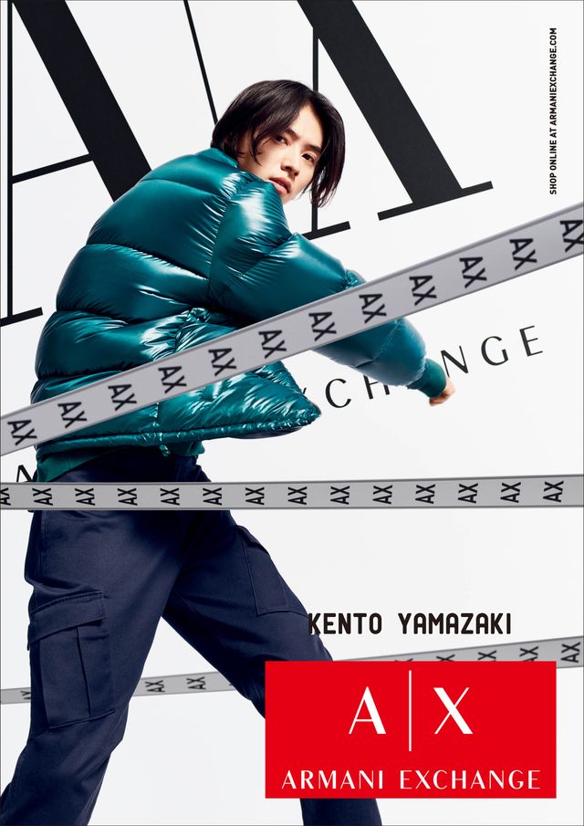 かっこよすぎ！山崎賢人「アルマーニ エクスチェンジ」広告ビジュアル＆メイキングフォト（13枚目）