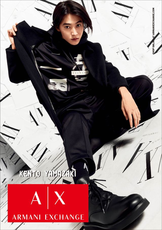 かっこよすぎ！山崎賢人「アルマーニ エクスチェンジ」広告ビジュアル＆メイキングフォト（14枚目）