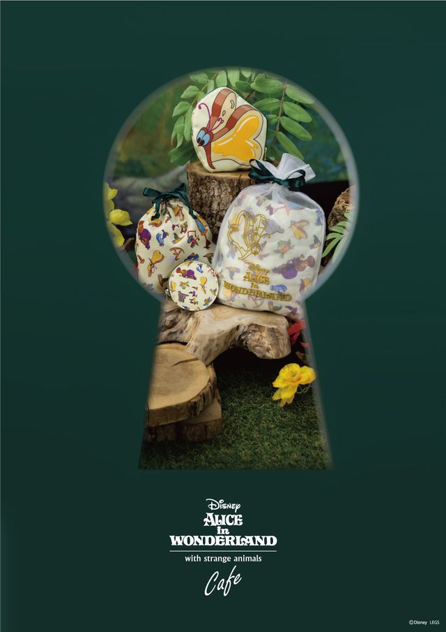 瓶に入ったアリスをイメージしたドリンクも！「ディズニー ふしぎの国のアリス」OH MY CAFEのメニュー＆グッズ（9枚目）