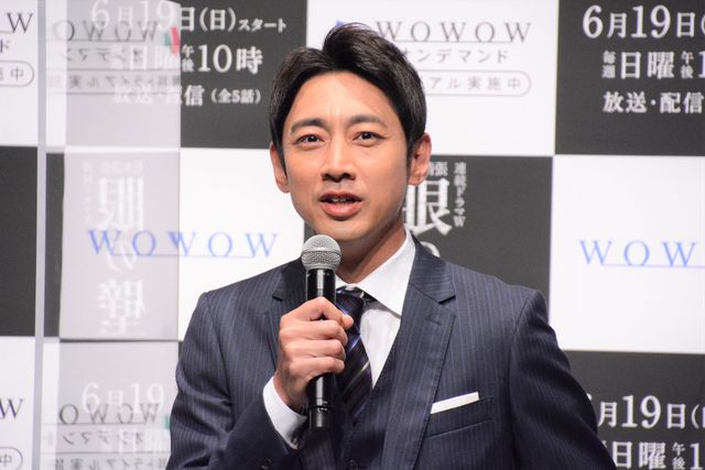 小泉孝太郎、薮宏太らが華やかに登壇！「連続ドラマW 松本清張　眼の壁」完成報告会（4枚目）