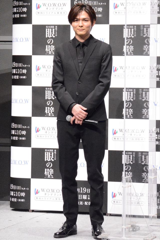 小泉孝太郎、薮宏太らが華やかに登壇！「連続ドラマW 松本清張　眼の壁」完成報告会（6枚目）