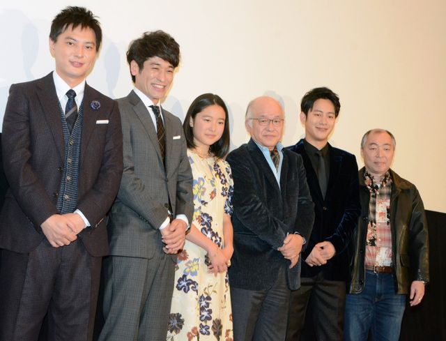 浅田次郎が藤野涼子、溝端淳平らキャスト陣を称える！『輪違屋糸里　京女たちの幕末』初日舞台あいさつ（19枚目）