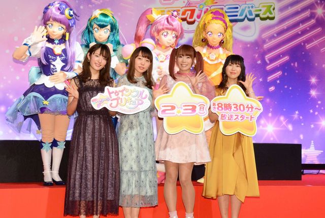 成瀬瑛美ら新プリキュア声優が集結！『映画　プリキュアミラクルユニバース』「スター☆トゥインクルプリキュア」合同会見（19枚目）