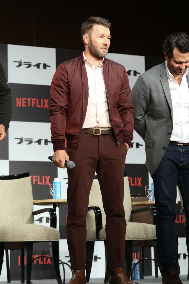 ウィル・スミス＆ノオミ・ラパス提灯もって登場！「ブライト」来日会見（14枚目）