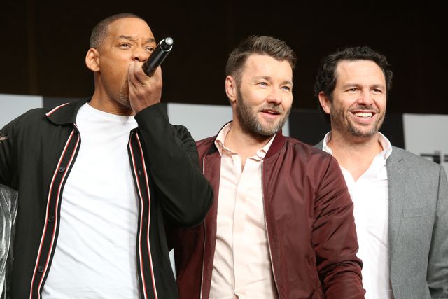 ウィル・スミス＆ノオミ・ラパス提灯もって登場！「ブライト」来日会見（19枚目）