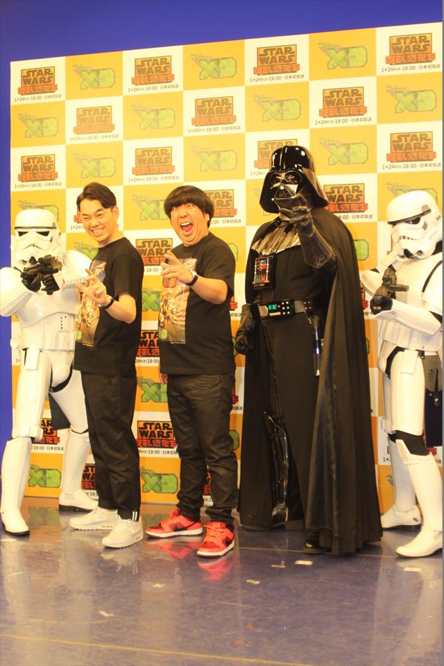 「スター・ウォーズ」アニメにバナナマンが参加！フォトギャラリー（6枚目）