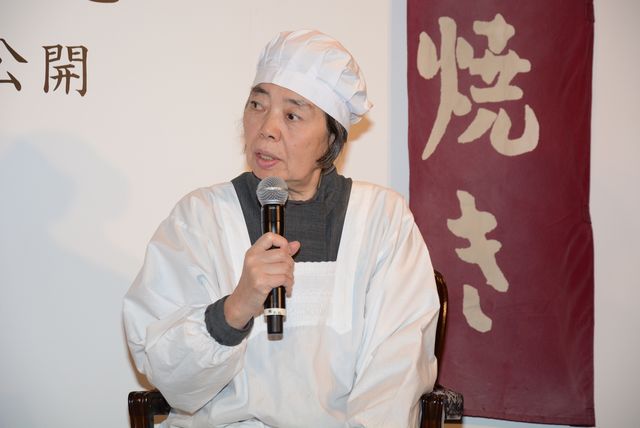 ハンセン病患者の施設を訪ねるなど普段しない役づくりを行ったという樹木希林。高倉健さんと菅原文太さんの話題も出ました。河瀬直美監督の新作映画『あん』製作会見【フォトギャラリー】（5枚目）