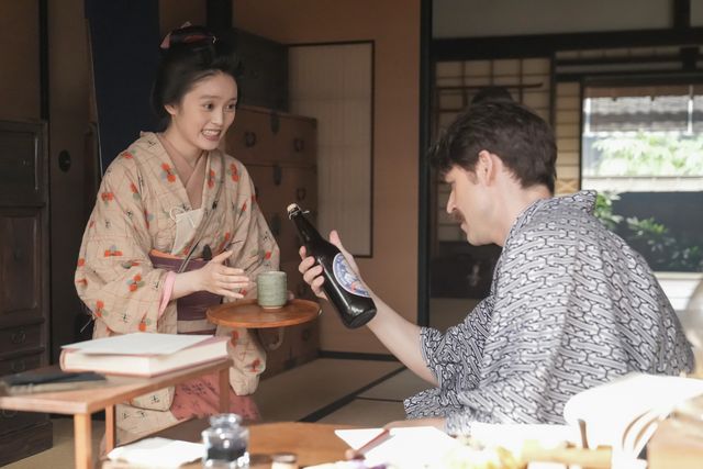 山橋（柄本時生）と出会ったトキ（高石あかり）は…朝ドラ「ばけばけ」第8週「クビノ、カワ、イチマイ。」第37回（3枚目）