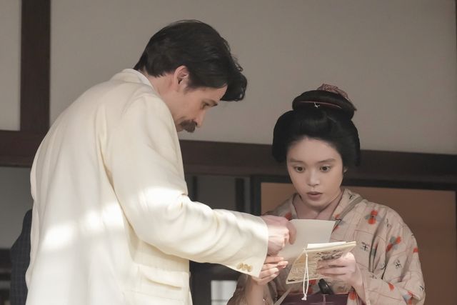 山橋（柄本時生）と出会ったトキ（高石あかり）は…朝ドラ「ばけばけ」第8週「クビノ、カワ、イチマイ。」第37回（5枚目）