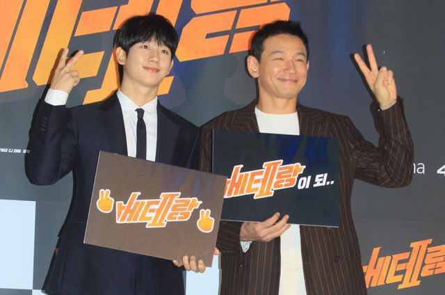 ファン・ジョンミン＆チョン・へイン、映画『ベテラン2』制作報告会の様子（6枚目）