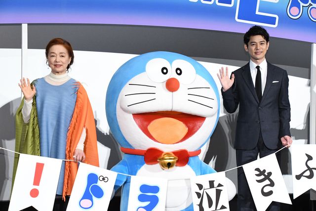 妻夫木聡、宮本信子、ドラえもんら登壇！『STAND BY ME ドラえもん 2』初日舞台あいさつ：フォトギャラリー