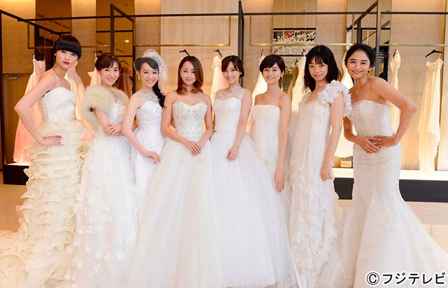 沢尻エリカら女優陣のウエディングドレス姿！フォトギャラリー（2枚目）