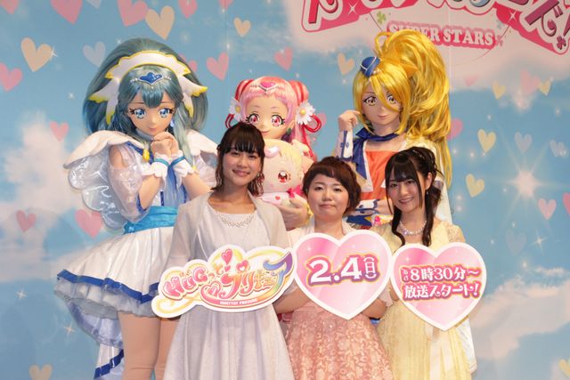 小野賢章、プリキュアに囲まれる！「HUGっと！プリキュア」『映画　プリキュアスーパースターズ！』 合同会見（18枚目）