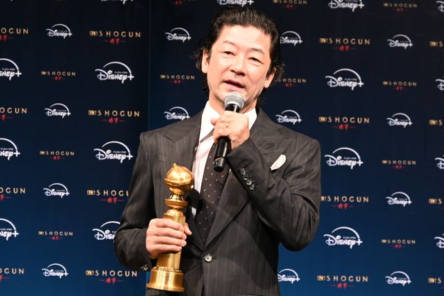 「SHOGUN 将軍」西岡徳馬＆金井浩人、浅野忠信の快挙を祝福！GG賞受賞記念会見（4枚目）