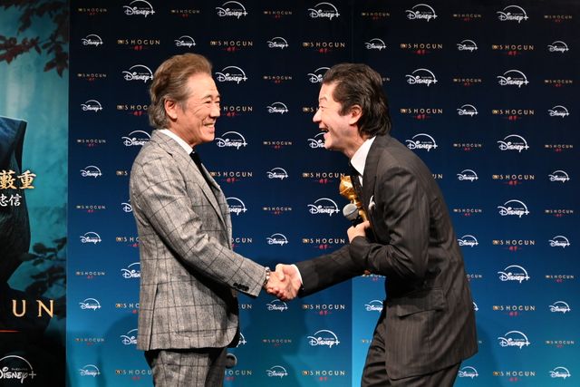 「SHOGUN 将軍」西岡徳馬＆金井浩人、浅野忠信の快挙を祝福！GG賞受賞記念会見（14枚目）