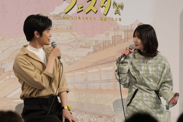 当選倍率9倍！「べらぼう」井之脇海×小野花梨×久保田紗友トークイベントの様子（3枚目）