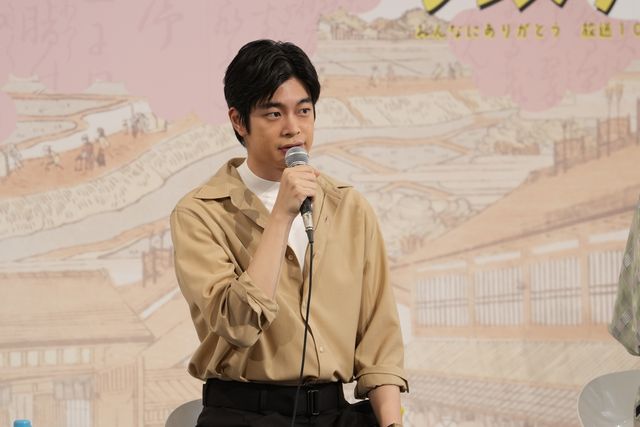 当選倍率9倍！「べらぼう」井之脇海×小野花梨×久保田紗友トークイベントの様子（8枚目）