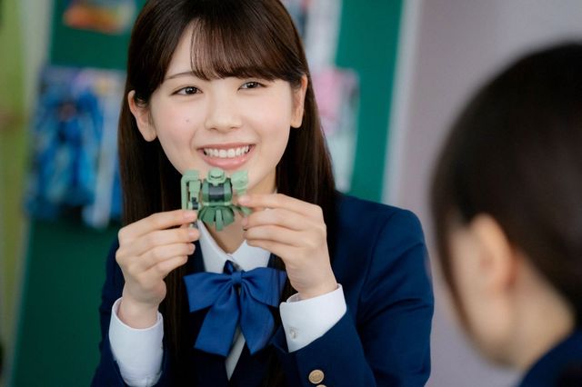 乃木坂46・賀喜遥香＆筒井あやめW主演「量産型ルカ -プラモ部員の青き逆襲-」第1話（4枚目）