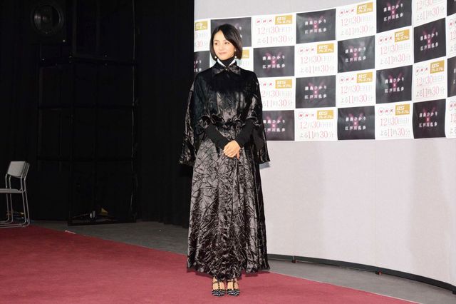 満島ひかり、黒ドレス姿で登場！ドラマ「満島ひかり×江戸川乱歩」試写会（5枚目）
