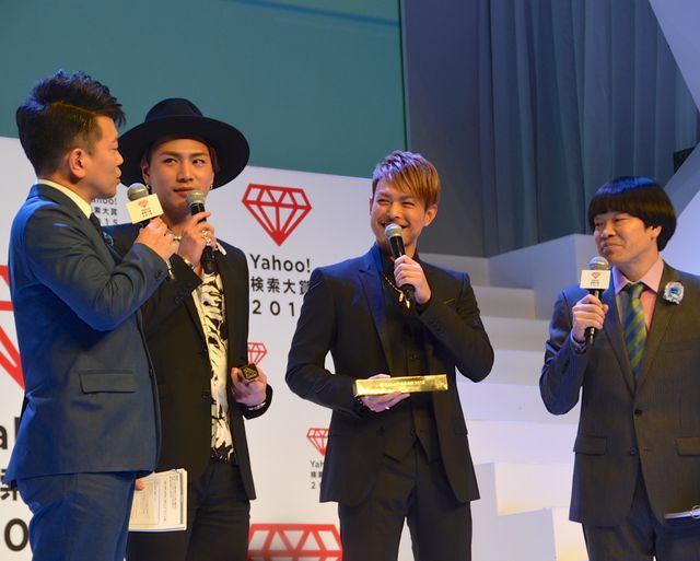 大賞は三代目JSB!「Yahoo!検索大賞 2015」フォトギャラリー