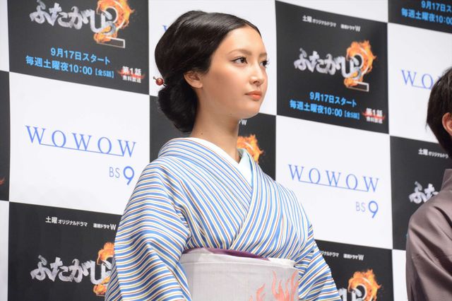 色っぽすぎる菜々緒が登場！「連続ドラマＷ ふたがしら2」イベント（2枚目）