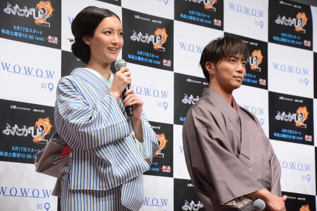 色っぽすぎる菜々緒が登場！「連続ドラマＷ ふたがしら2」イベント（7枚目）