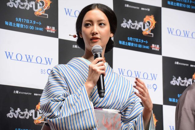 色っぽすぎる菜々緒が登場！「連続ドラマＷ ふたがしら2」イベント（9枚目）