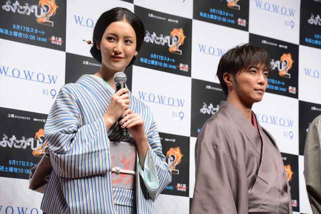 色っぽすぎる菜々緒が登場！「連続ドラマＷ ふたがしら2」イベント（10枚目）