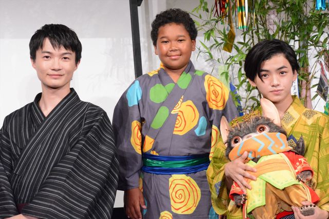 城桧吏、新垣結衣、神木隆之介ら浴衣姿で登場！『GHOSTBOOK おばけずかん』七夕イベント（28枚目）