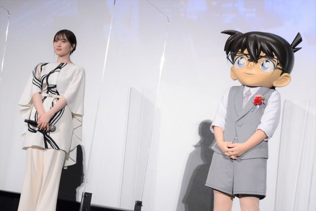 白石麻衣も登場！『名探偵コナン　ハロウィンの花嫁』公開記念舞台あいさつ（8枚目）