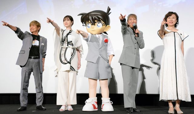 白石麻衣も登場！『名探偵コナン　ハロウィンの花嫁』公開記念舞台あいさつ（13枚目）