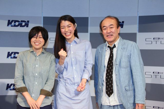 成海璃子＆温水洋一が出席！auビデオパスドラマ第1弾「コレカラ」配信記念トークショーのフォトギャラリー（7枚目）