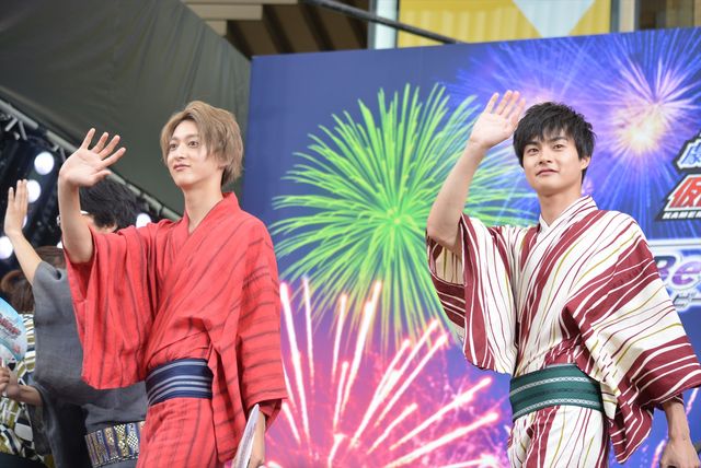 「仮面ライダービルド」「ルパパト」キャスト陣の浴衣姿！劇場版の完成披露イベント（19枚目）
